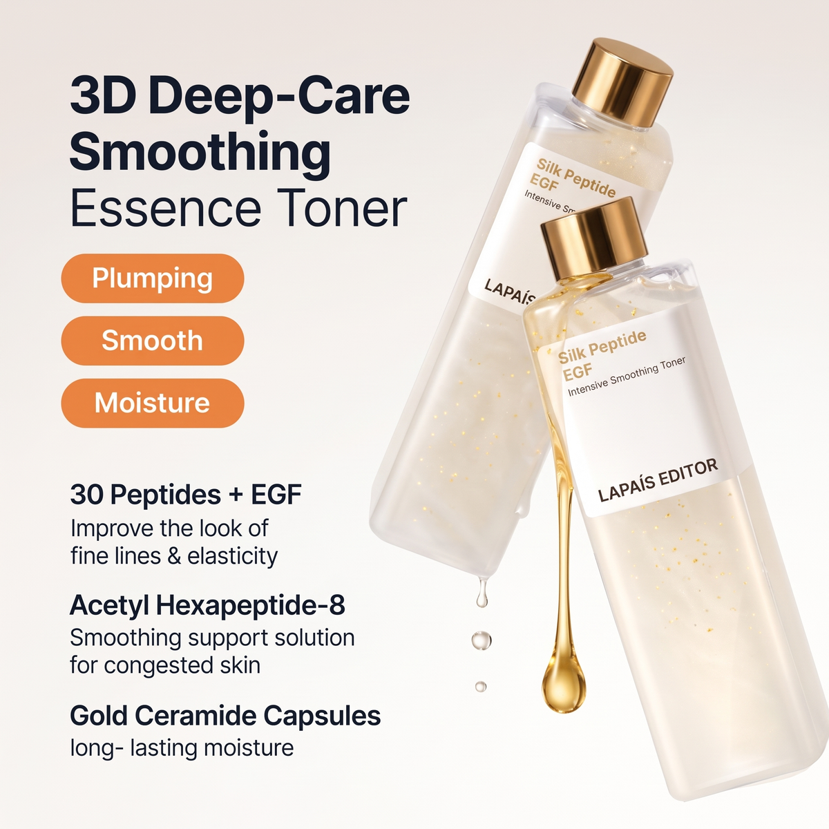 LaPaís Silk Peptide EGF Toner