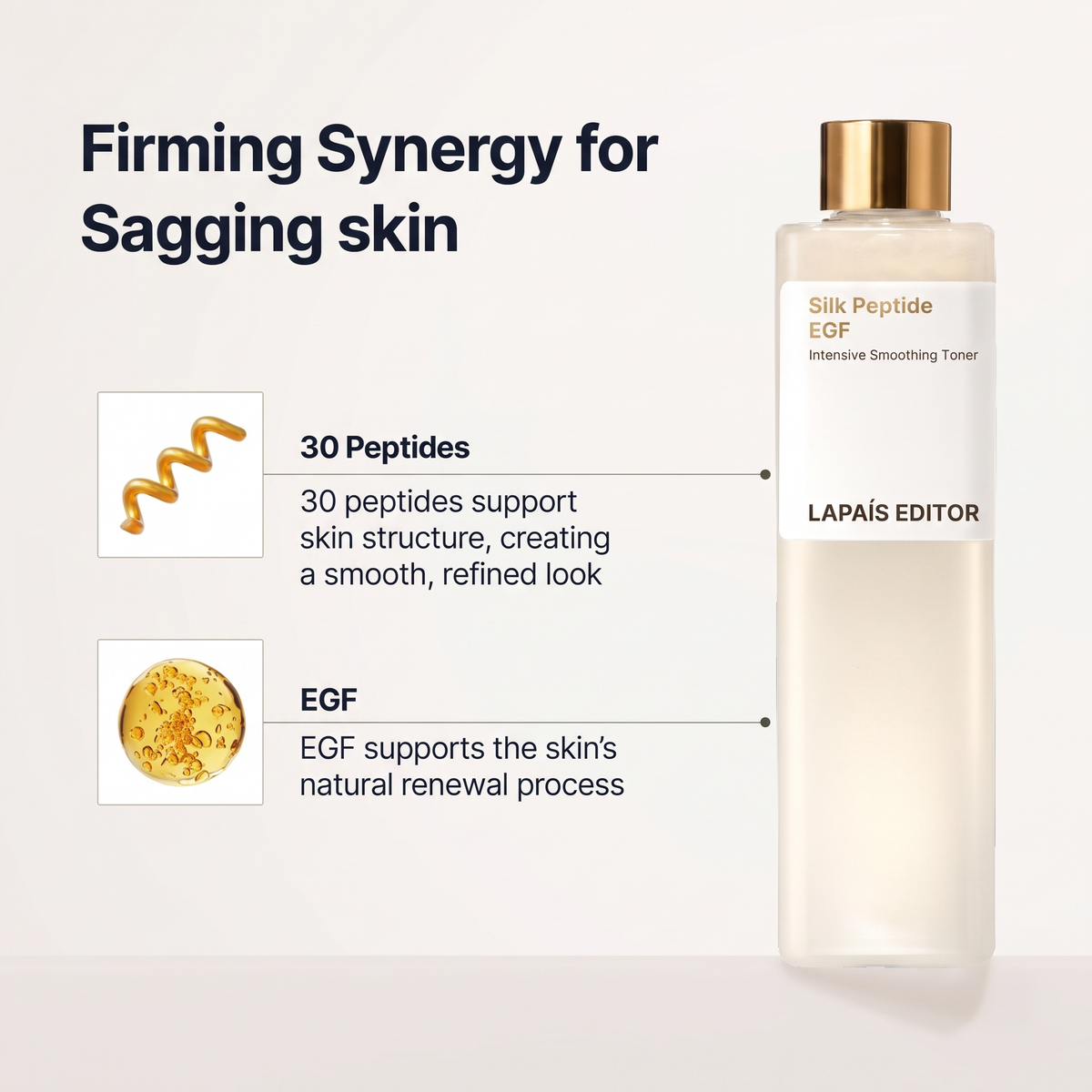 LaPaís Silk Peptide EGF Toner